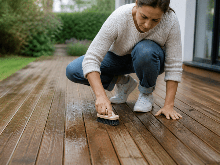 Comment nettoyer une terrasse en bois efficacement