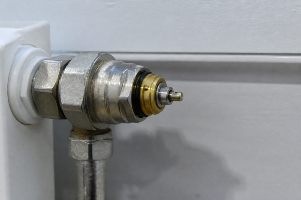 Valve radiateur pointeau inox ressort fermeture